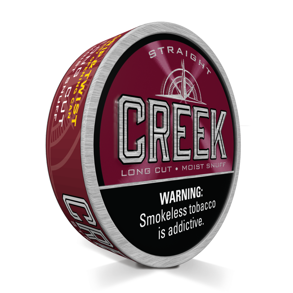 silver creek chewing tobacco Creek Tobacco: American-Grown Moist Snuff for Pioneers