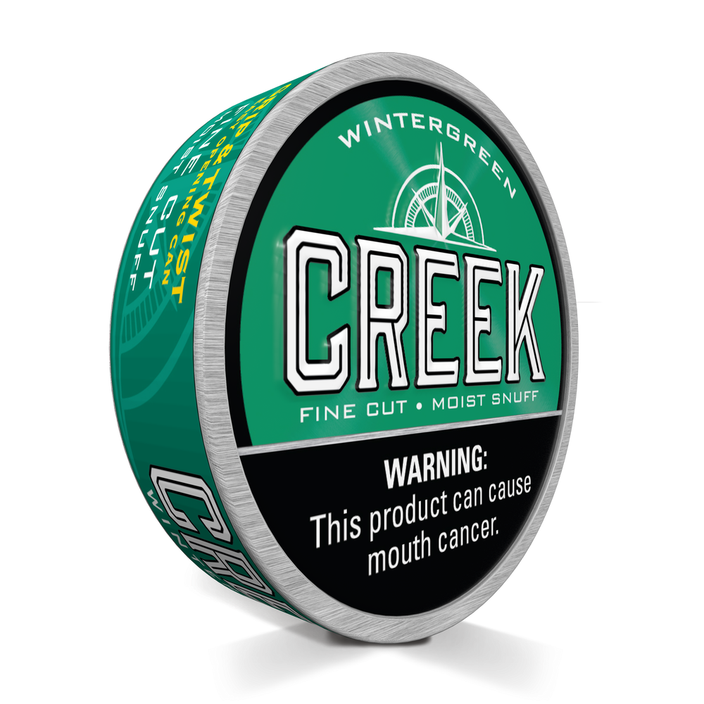 Creek Tobacco: American-Grown Moist Snuff for Pioneers