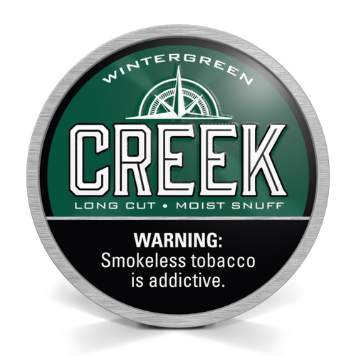 Wintergreen Fine Cut Moist Snuff Tobacco