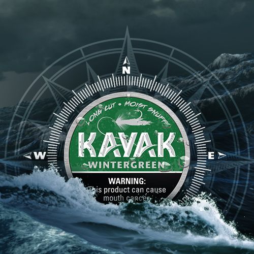 Kayak Wintergreen - Compass over waves